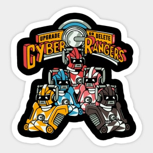 Cyber Rangers Sticker